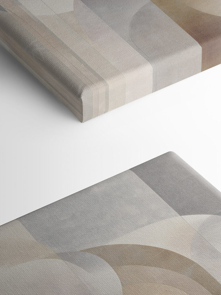 Abstract shapes in soft colors Abstract shapes in soft colors