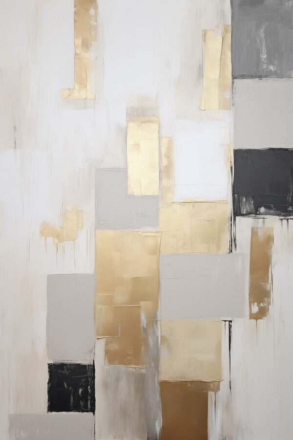 Painting of squares and rectangles