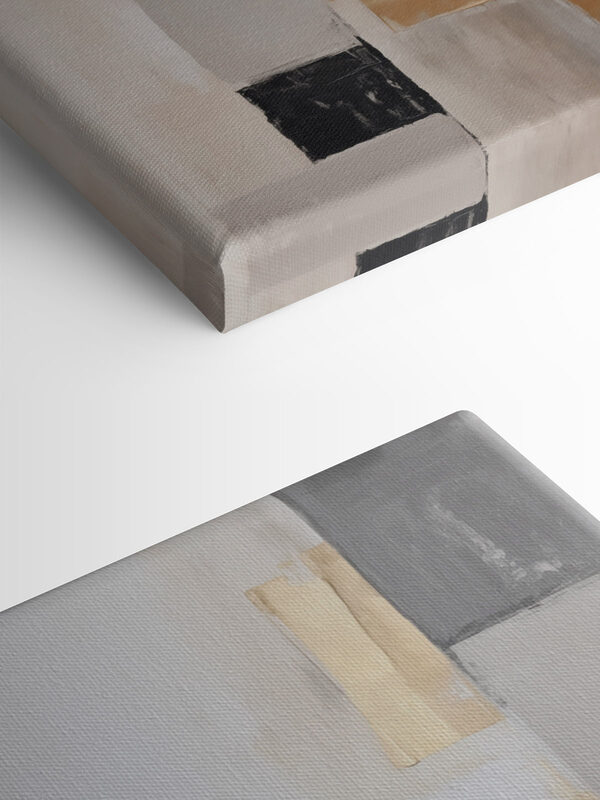 Painting of squares and rectangles
