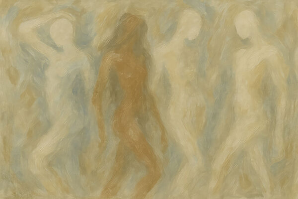 Painting of a group of people