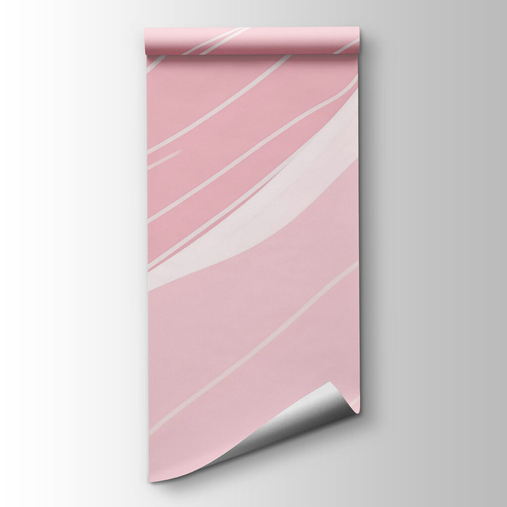 Pink and white wavy lines Pink and white wavy lines