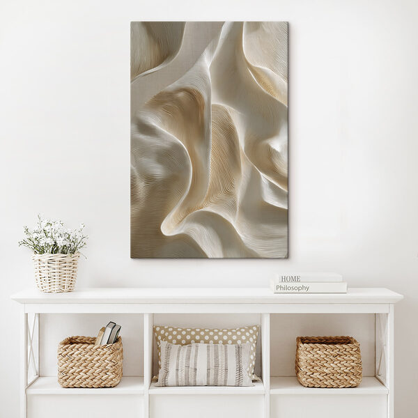 Flowing forms create soft elegance Flowing forms create soft elegance