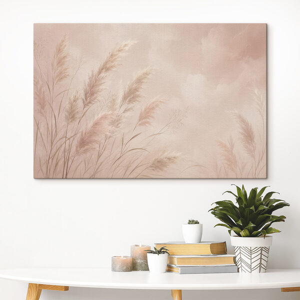 Gentle grasses in soft hues Gentle grasses in soft hues