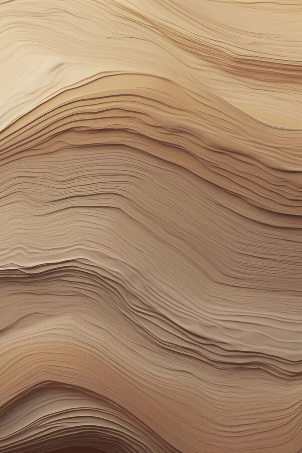Soft waves of earthy tones