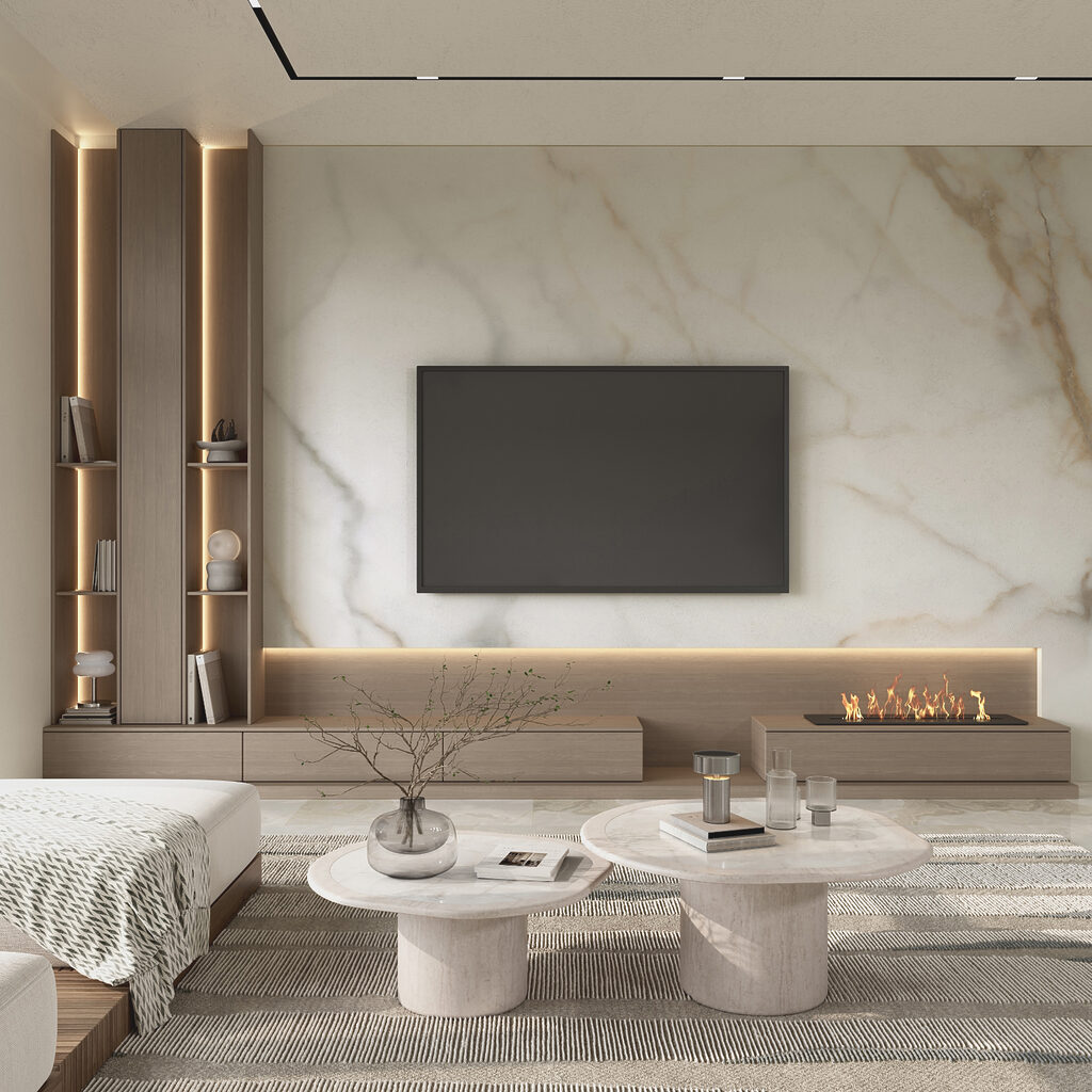 Hladký povrch s elegantními žilkami Hladký povrch s elegantními žilkami