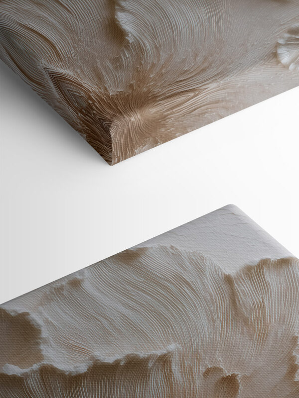 Delicate floral patterns in neutral tones Delicate floral patterns in neutral tones