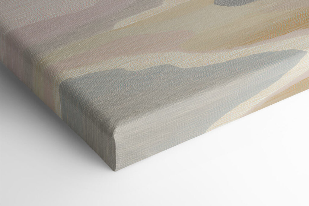 Serene landscape in soft hues