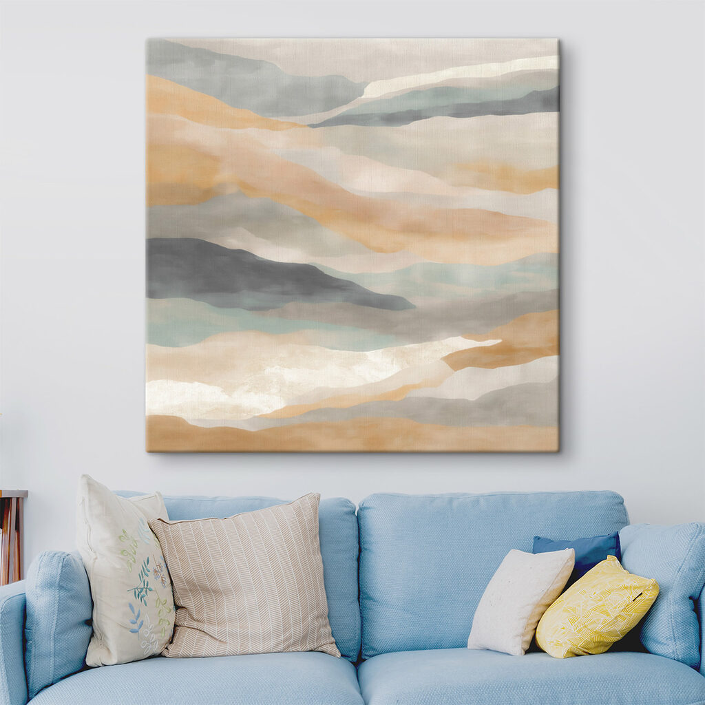 Soft hues create a tranquil landscape