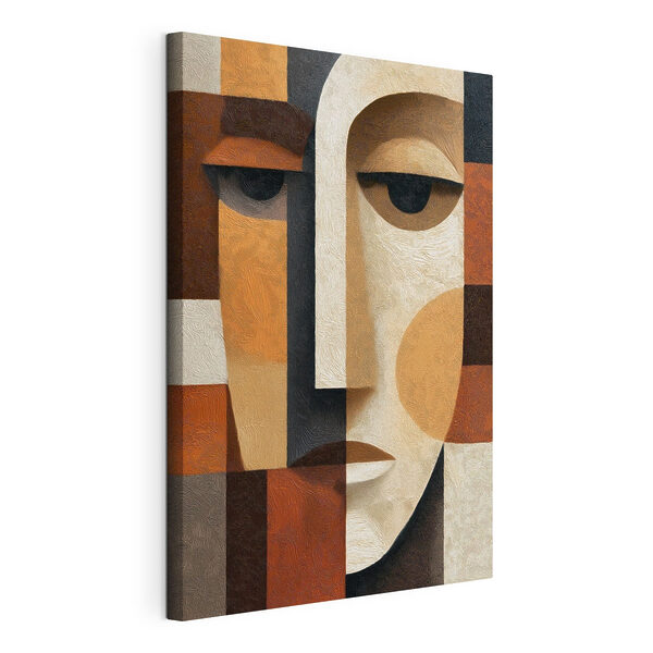 Face made out of a piece of fabric Face made out of a piece of fabric