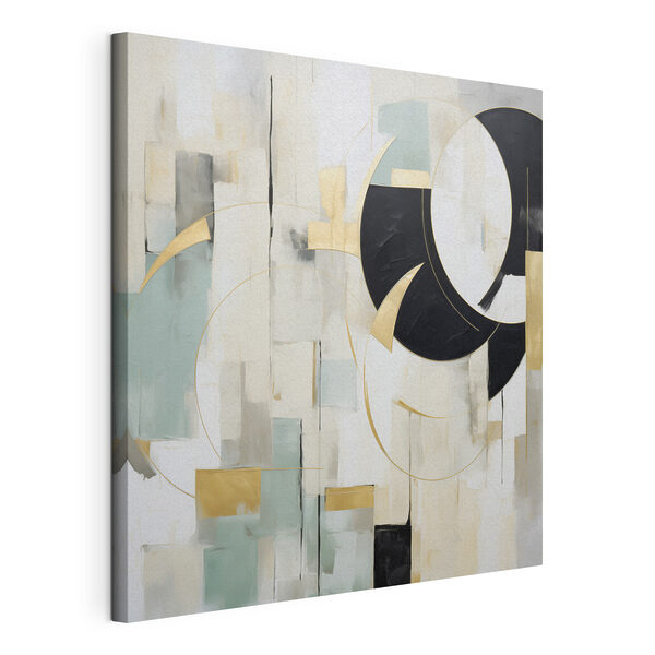 Abstract shapes in neutral tones