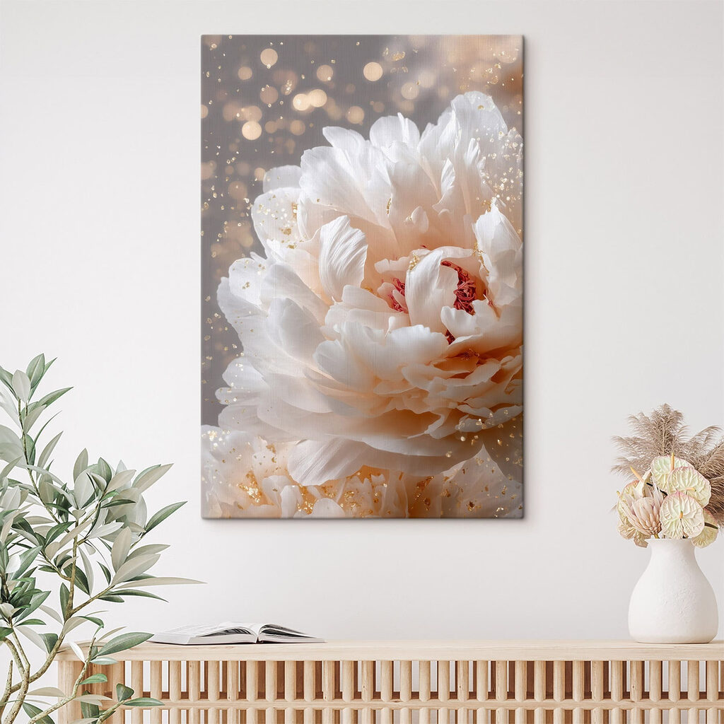 - Soft blooms in gentle light