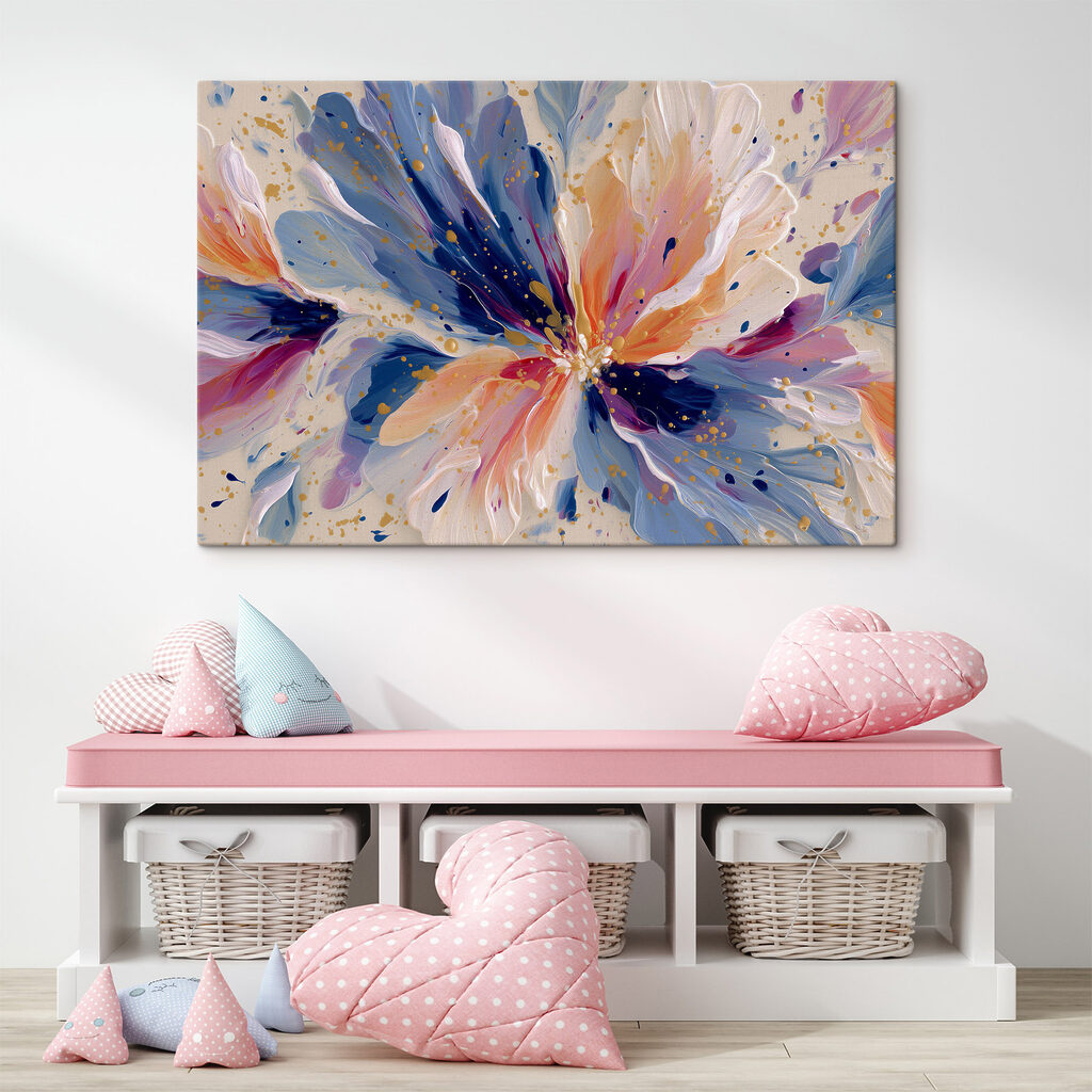 Vibrant floral explosion of colors