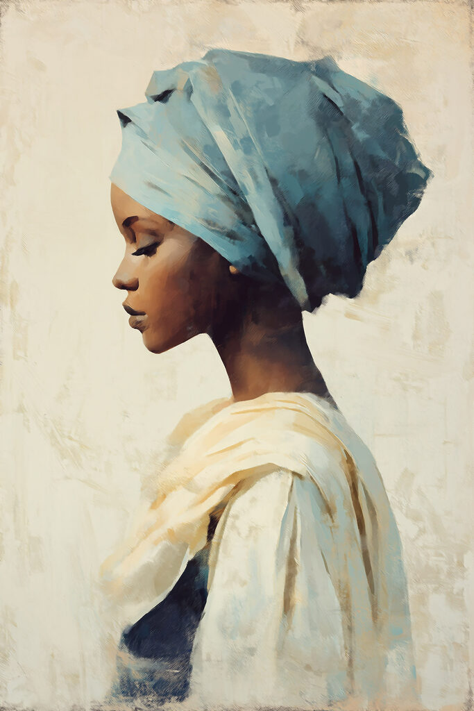 Woman in a turban Woman in a turban