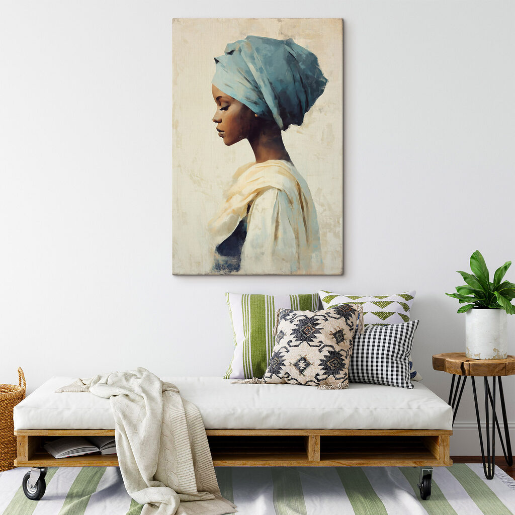 Woman in a turban Woman in a turban