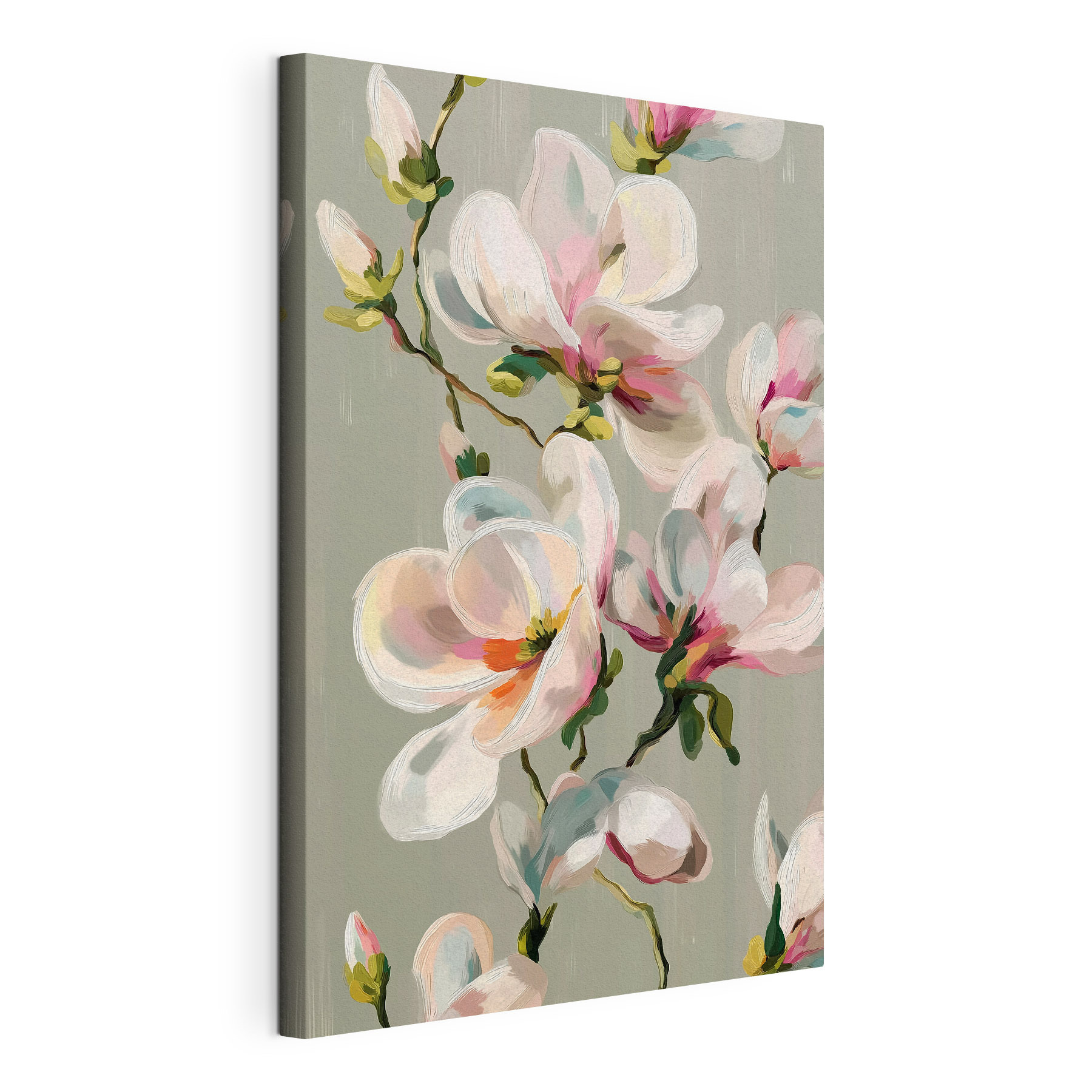 Soft blossoms in gentle hues