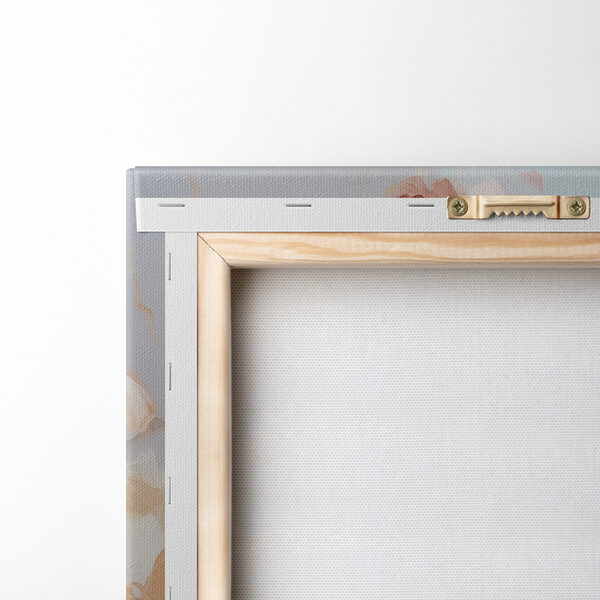 Painting of flowers on a white surface Painting of flowers on a white surface