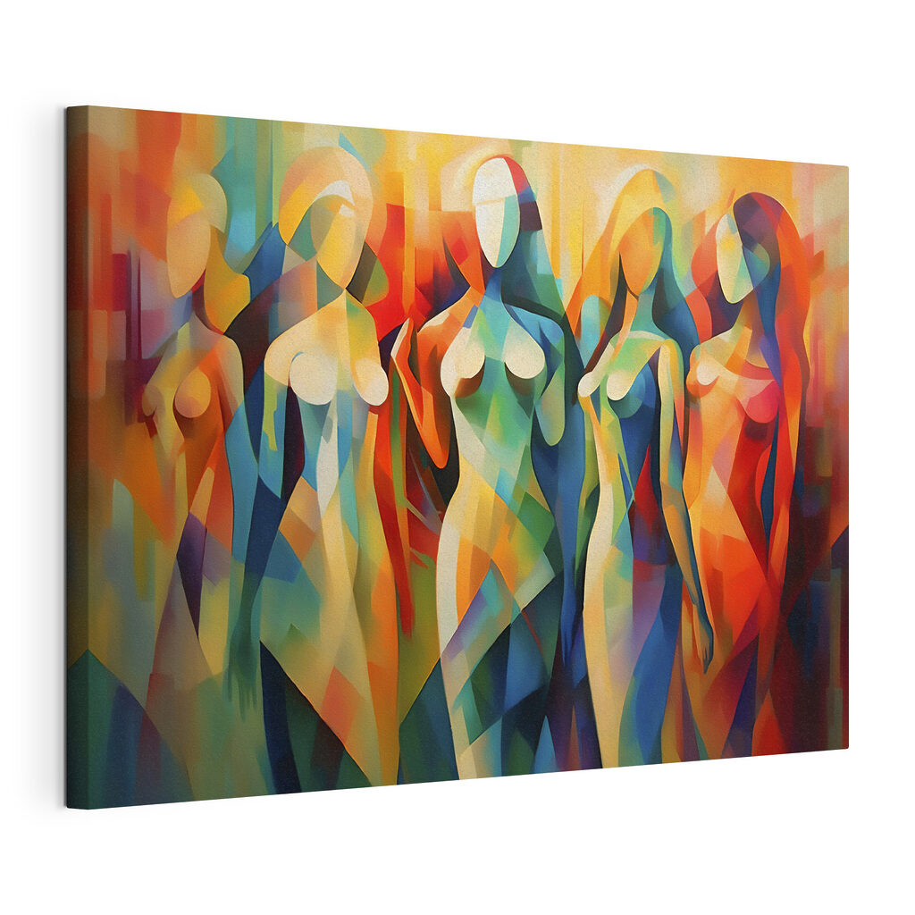 A group of women in dresses