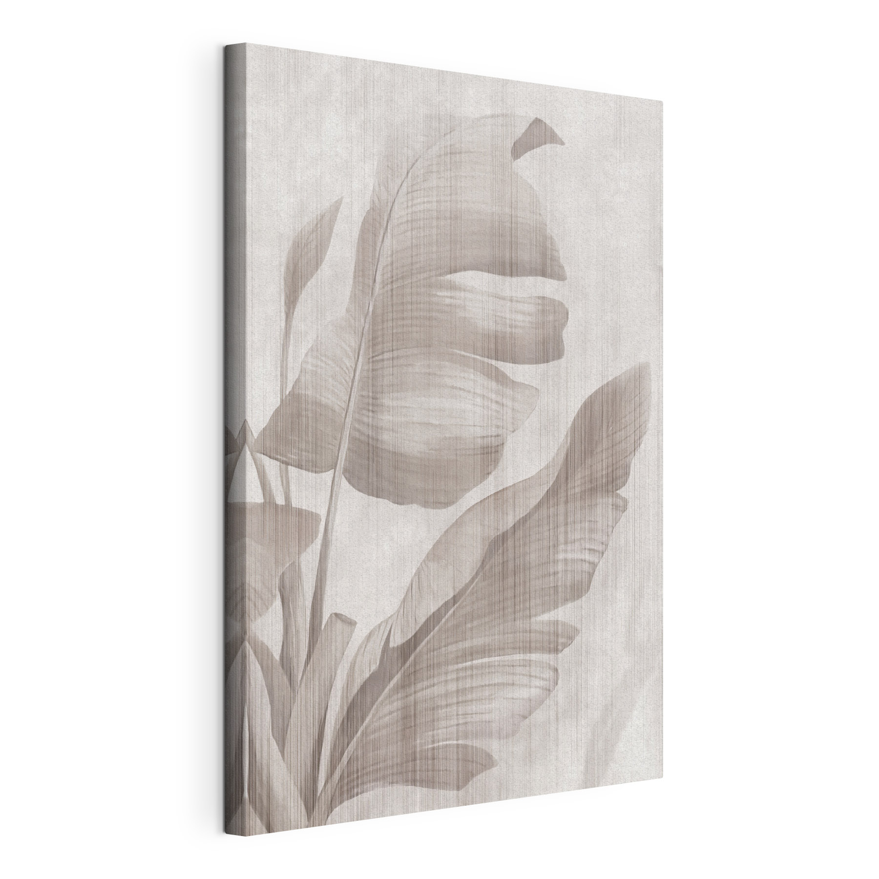 Elegant leaves in soft tones