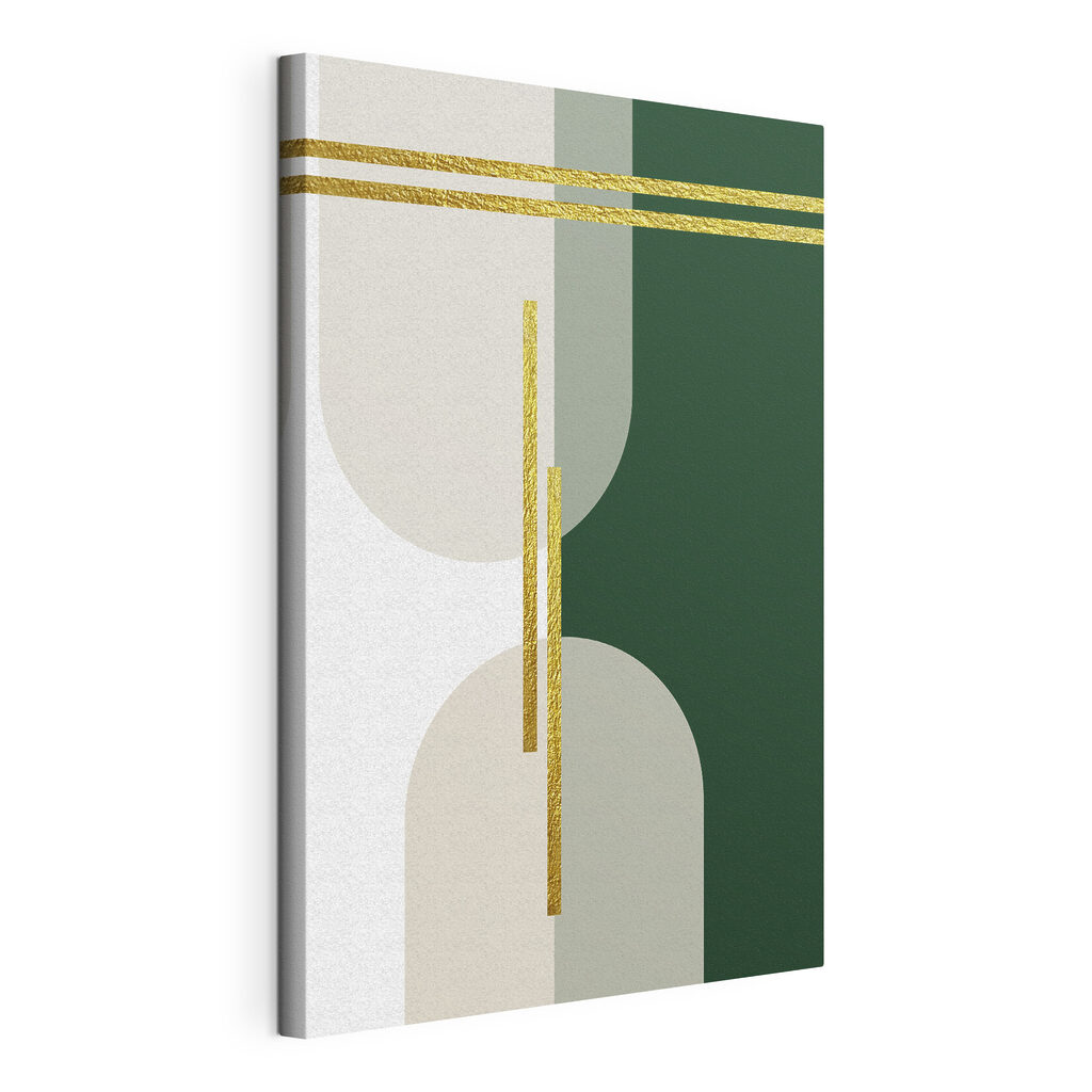 Abstract Elegance in Stripes and Shapes