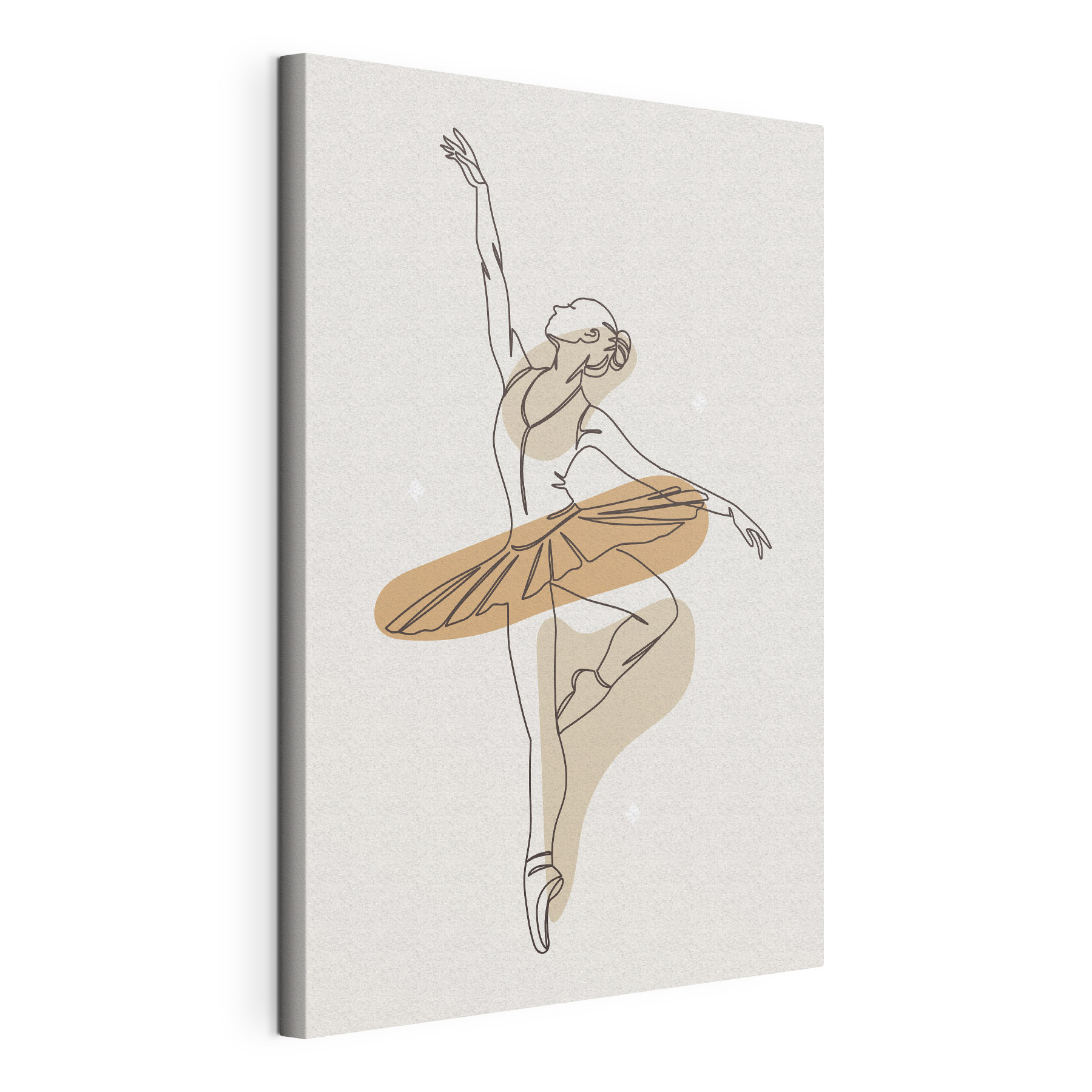 A drawing of a woman dancing A drawing of a woman dancing
