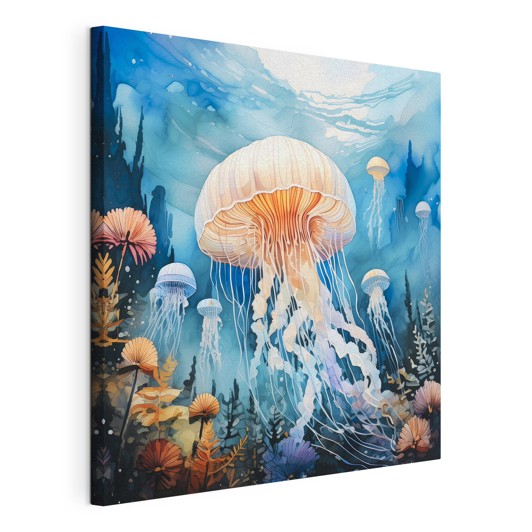 Painting of a jellyfish
