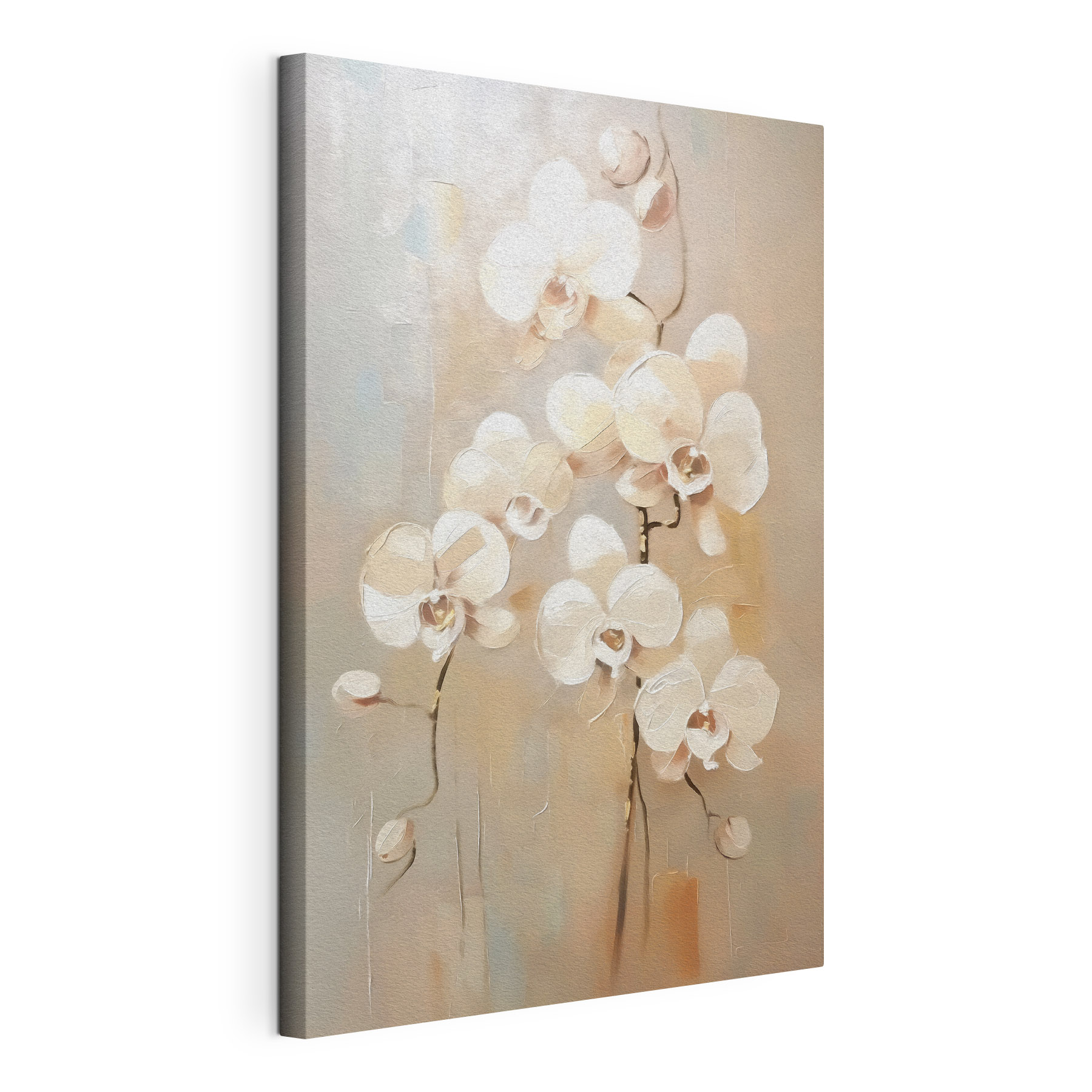 Painting of white flowers