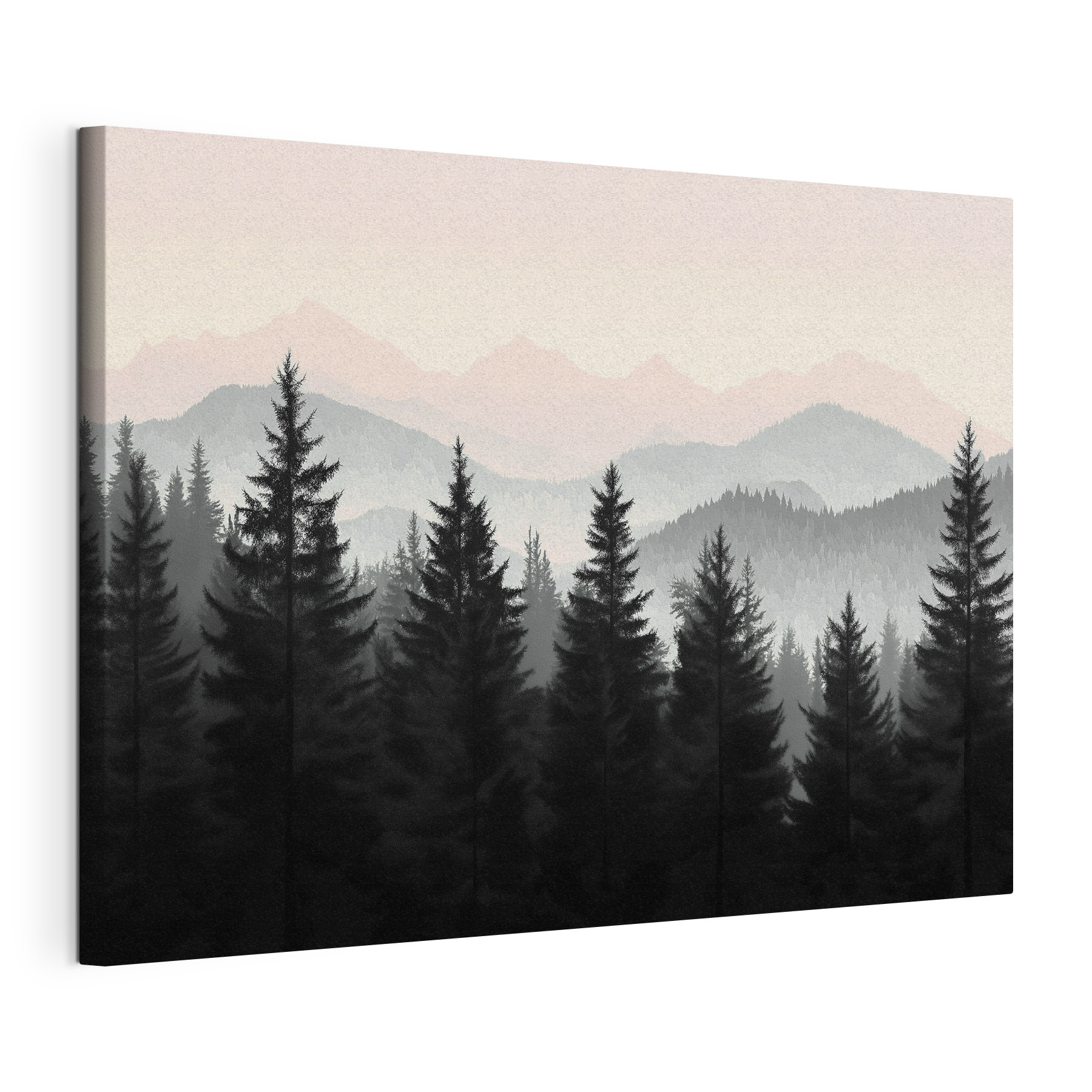 Group of trees in a forest