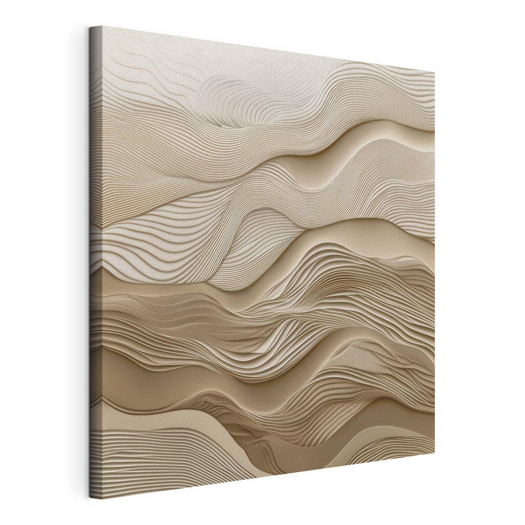 Soft waves of textured design