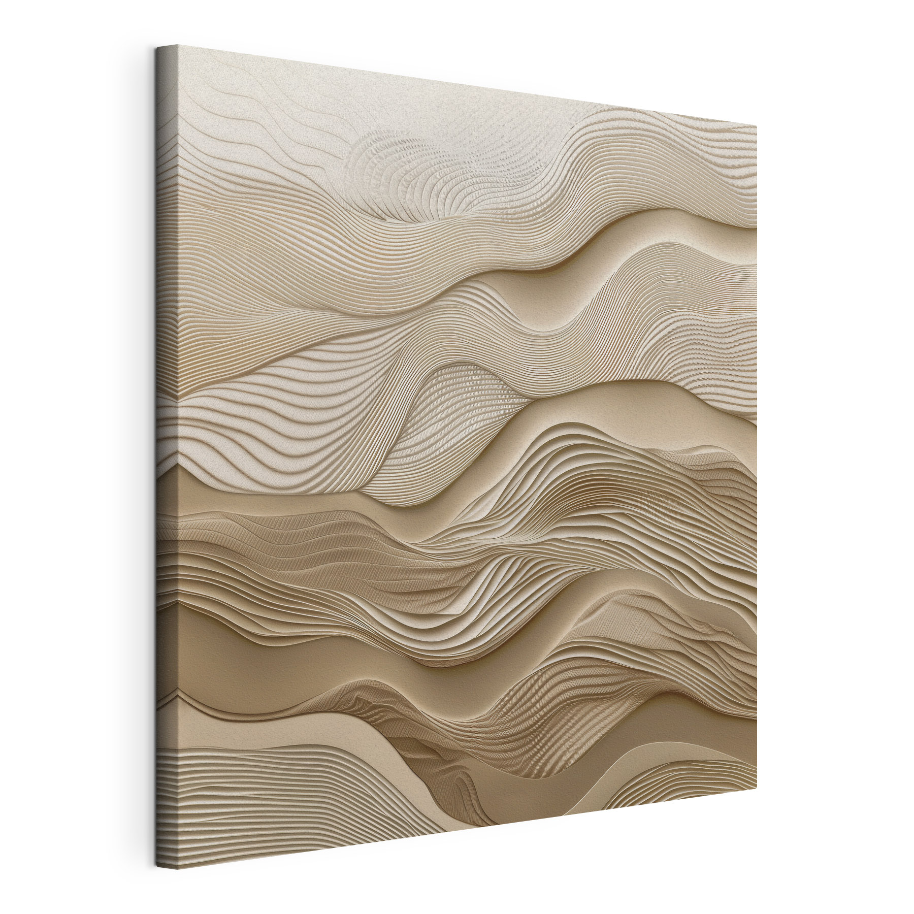 Soft waves of textured design