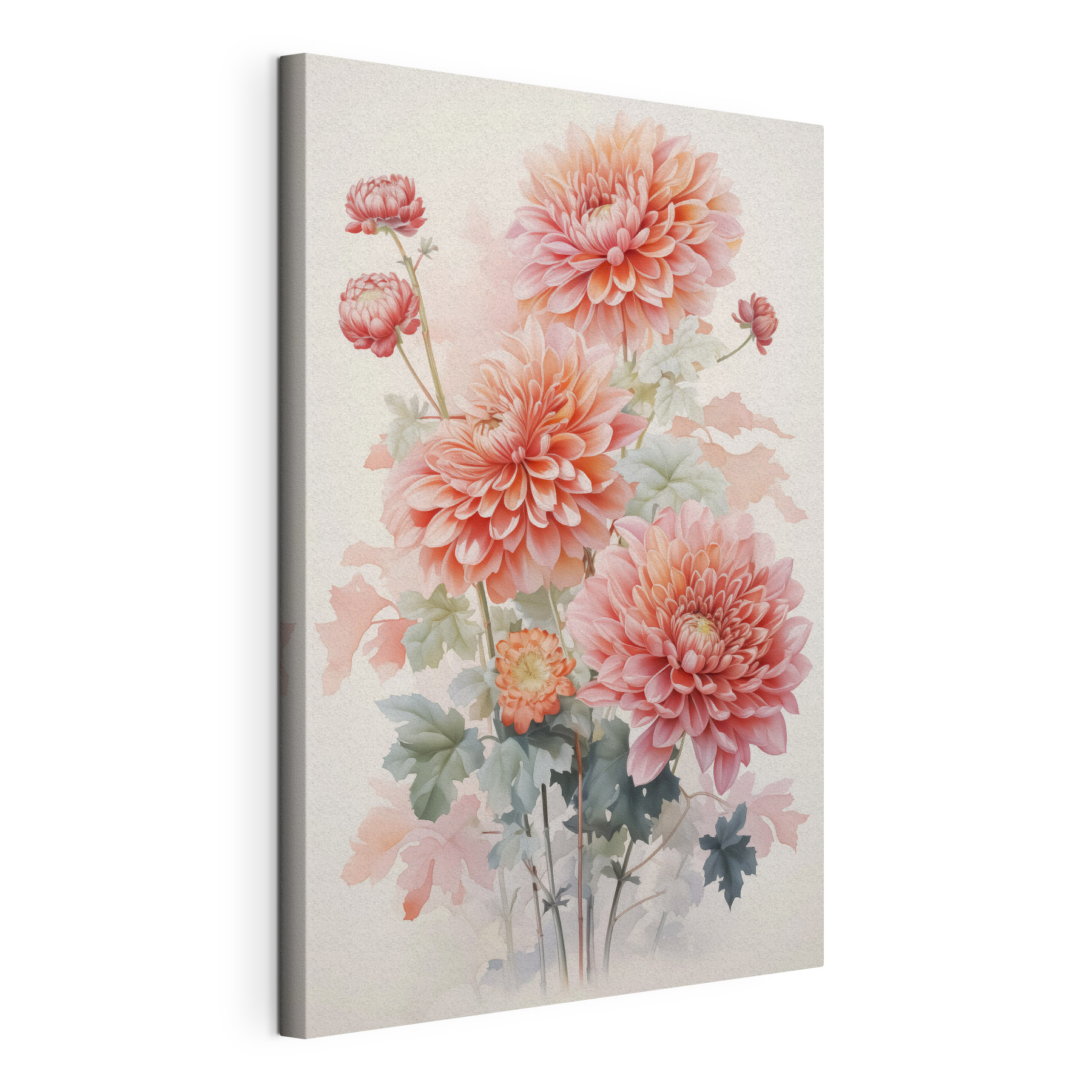 Beautiful blooms in soft colors