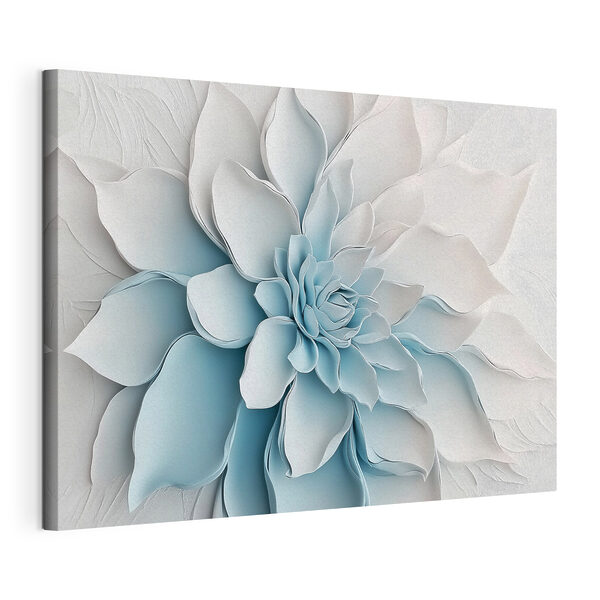 White flower made of paper