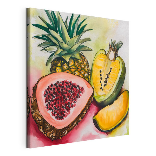 Watercolor painting of fruit Watercolor painting of fruit
