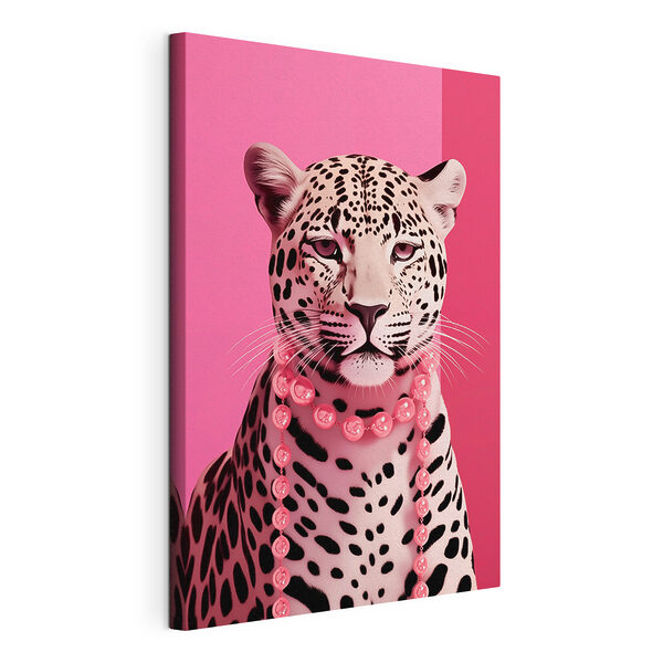 Obraz Leopard s náhrdelníkem