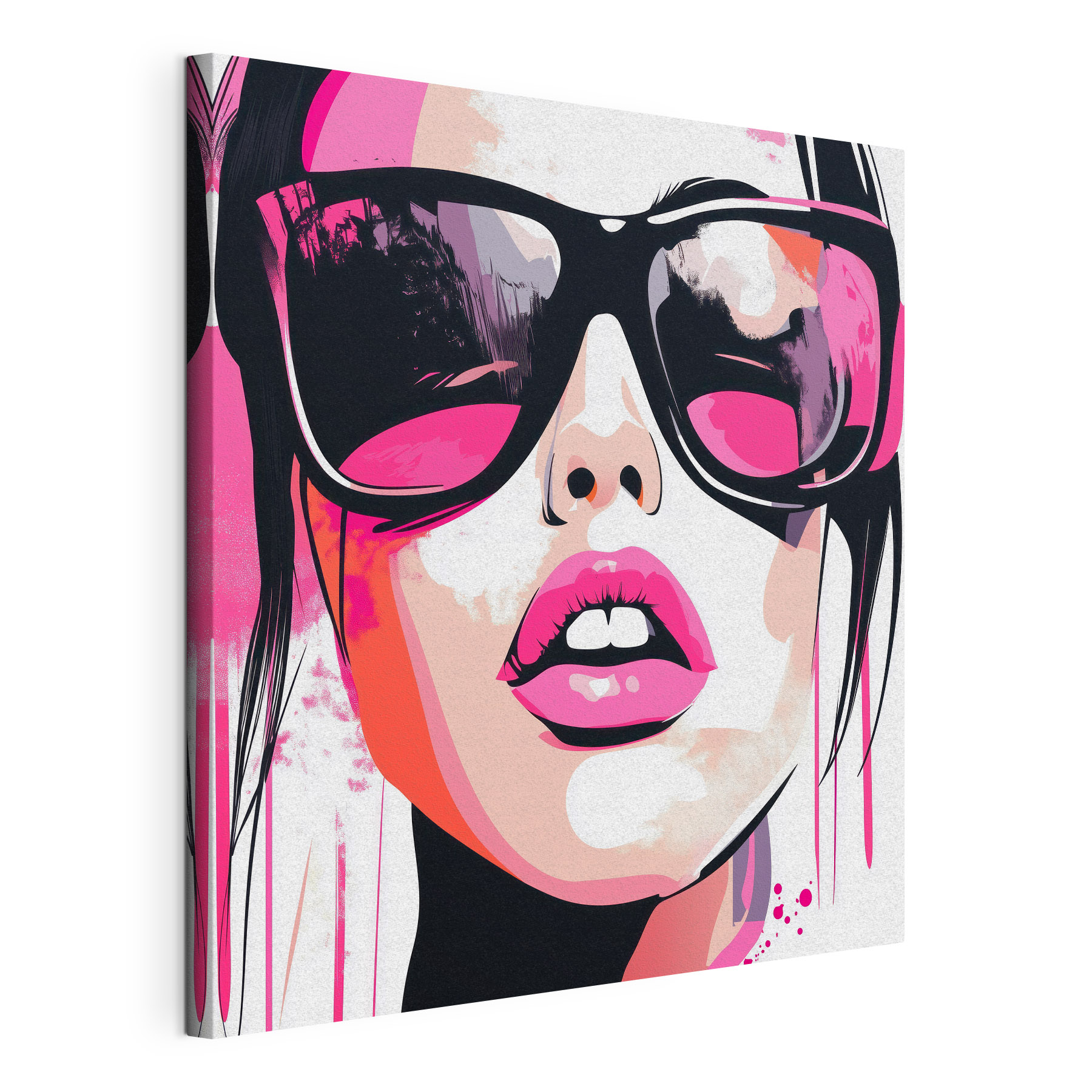 Woman wearing sunglasses