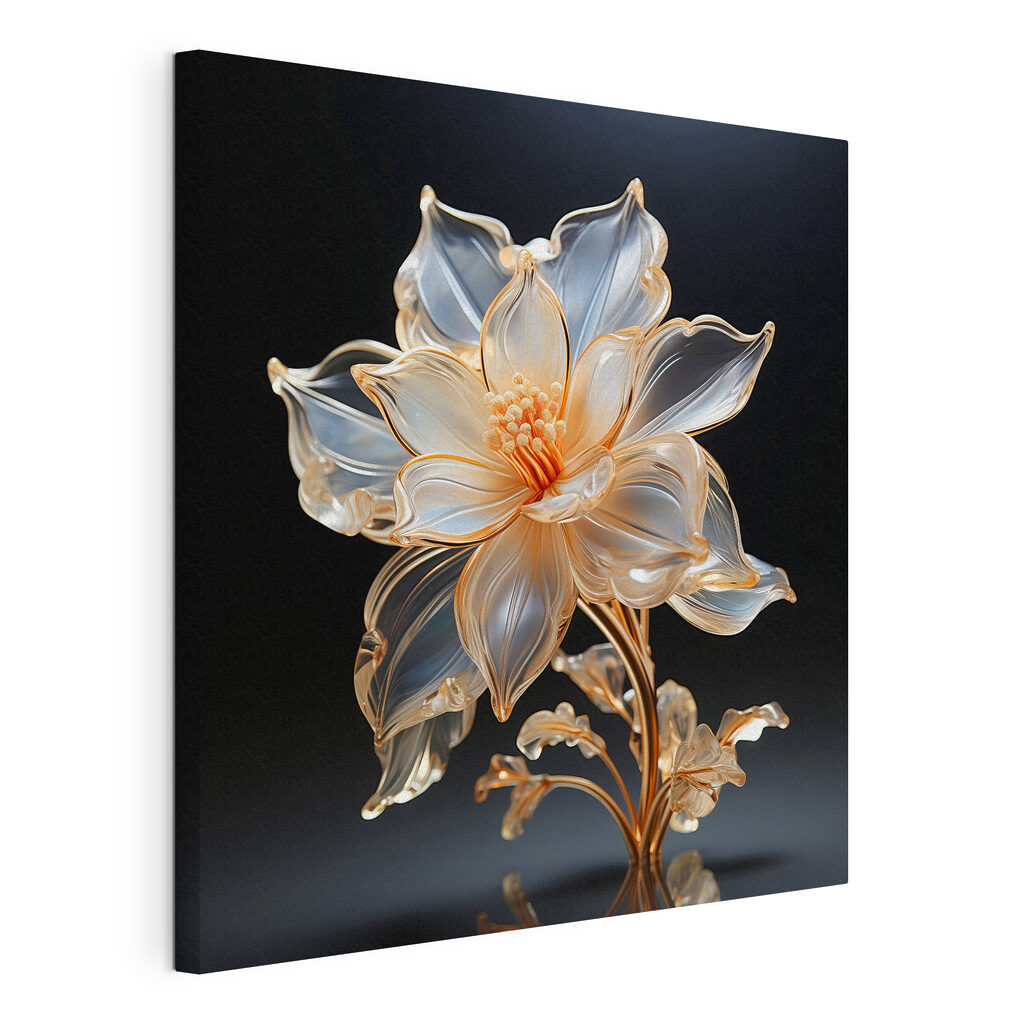 Delicate flower in elegant design Delicate flower in elegant design
