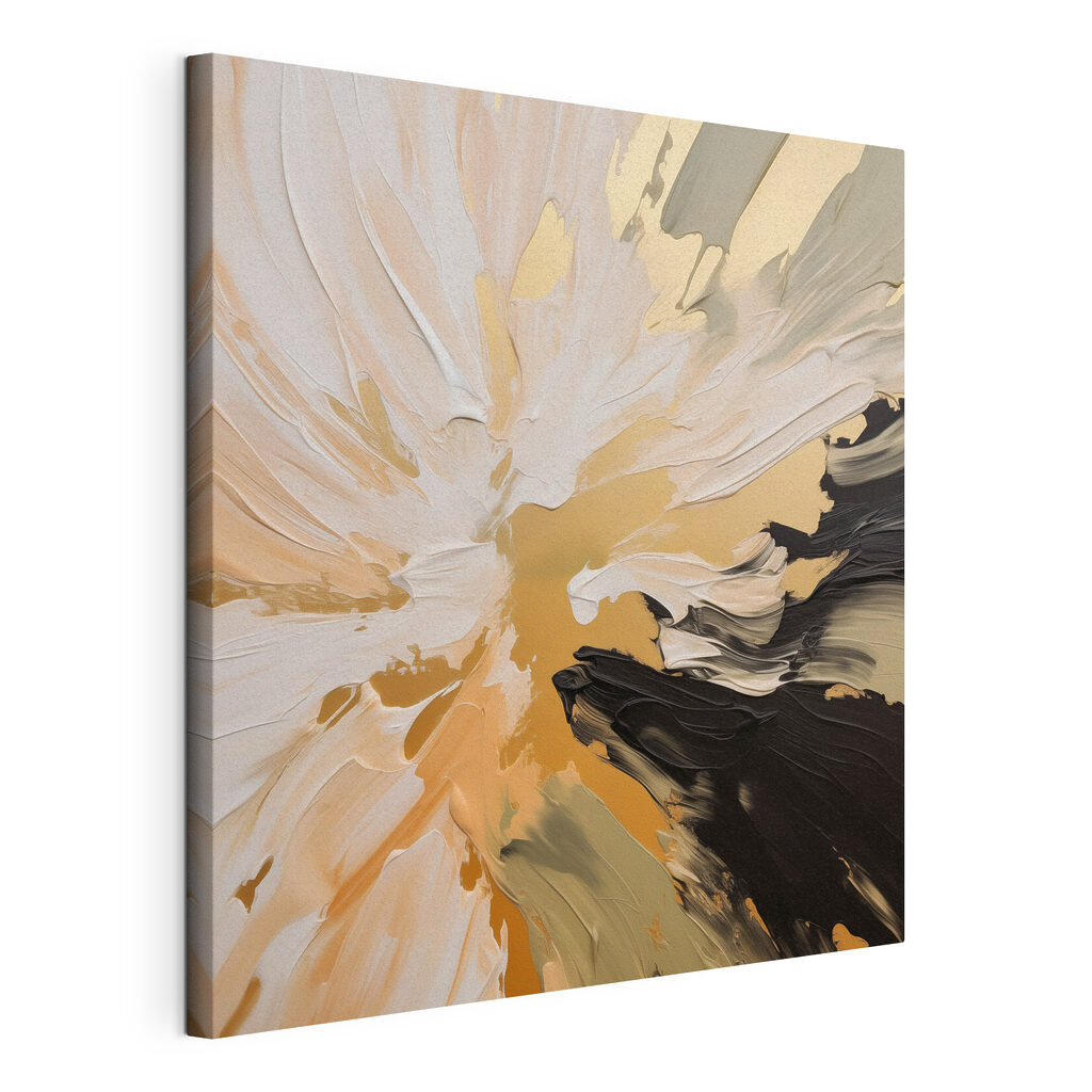 Abstract strokes in muted tones