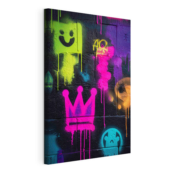 Obraz Zeď s graffiti (Katalogové číslo: s45717) Obraz Obraz Zeď s graffiti (Katalogové číslo: s45717)