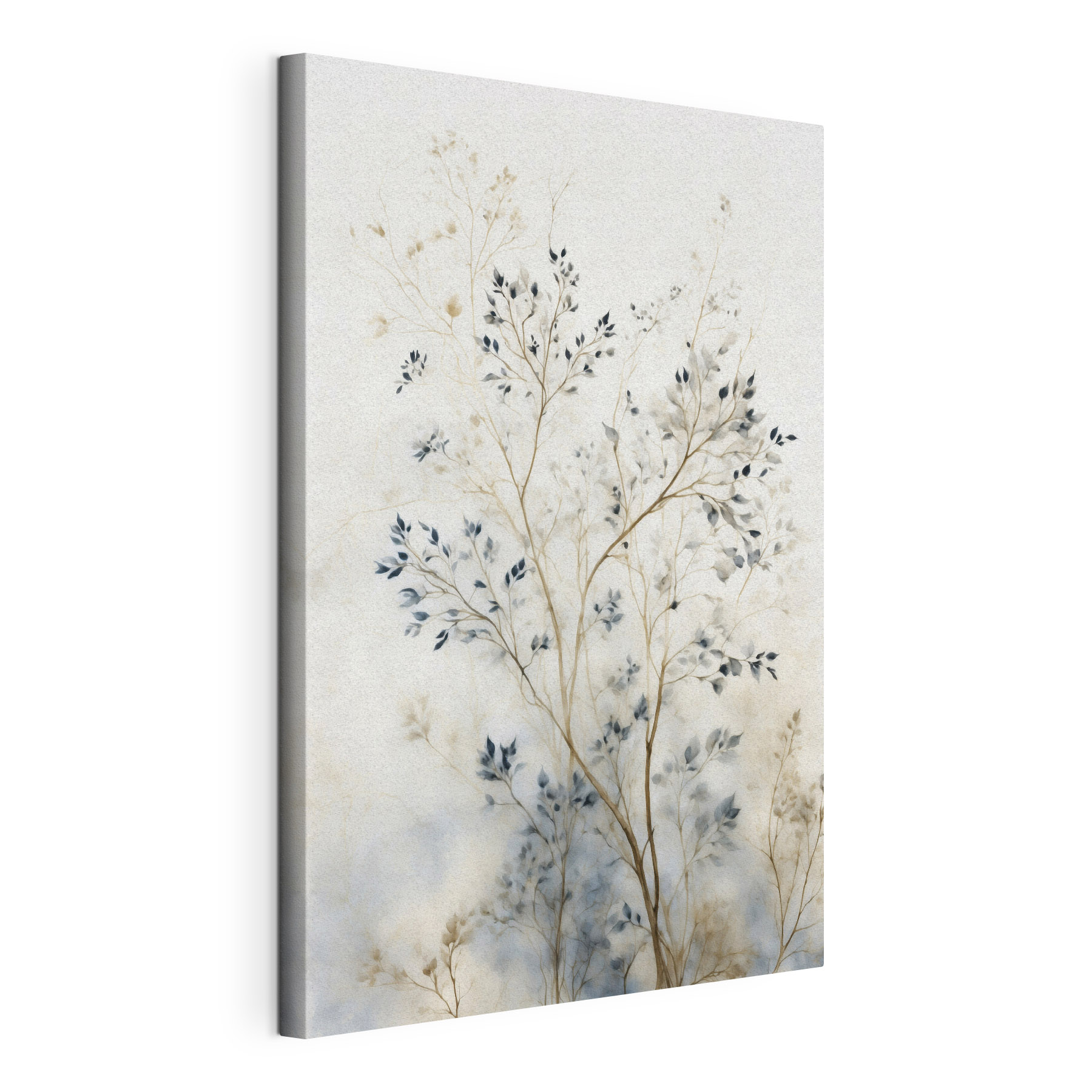 Painting of a tree with leaves