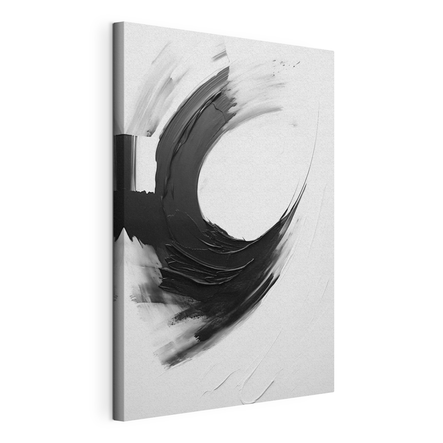 Black and white painting