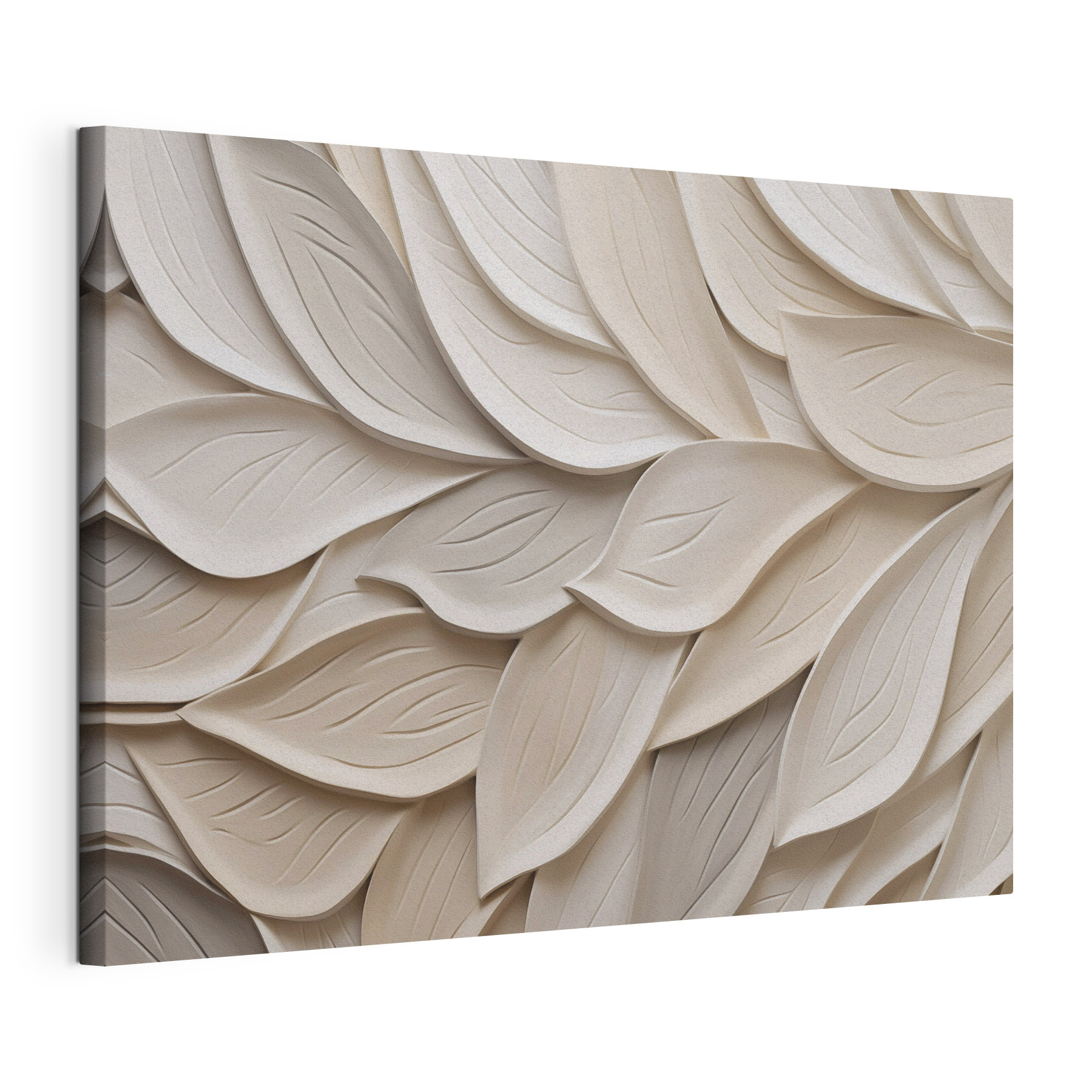 Intricate layers of stylized leaves Intricate layers of stylized leaves