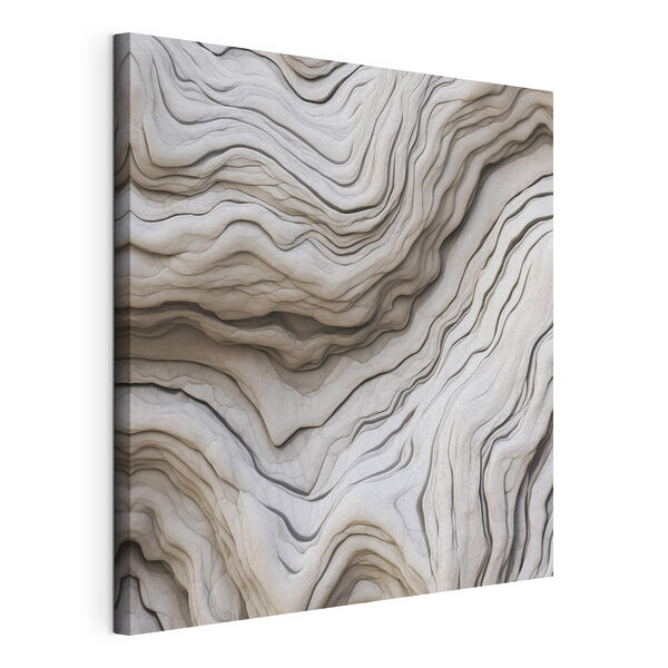 Obraz Obraz Bílý a šedý vlnitý povrch (Katalogové číslo: s48769)