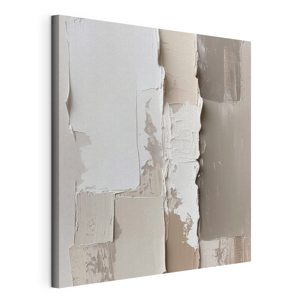 Textured layers of neutral colors
