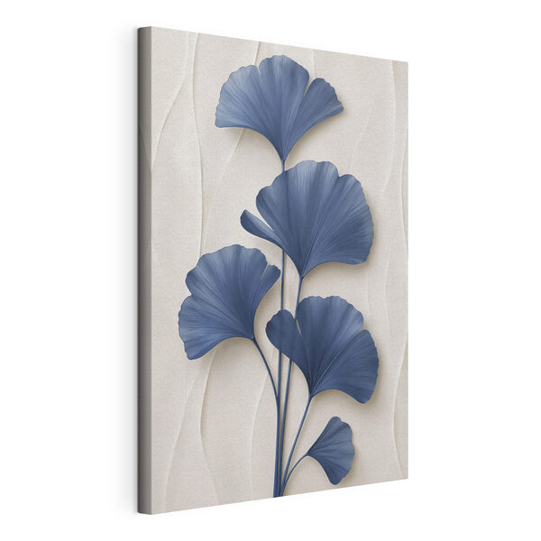 Obraz Elegantní botanický motiv v modrých odstínech (Katalogové číslo: s49298) Obraz Obraz Elegantní botanický motiv v modrých odstínech (Katalogové číslo: s49298)