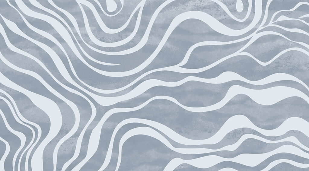 White and gray pattern