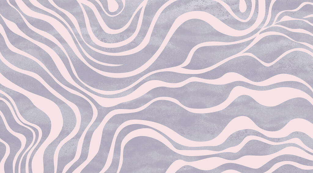 Flowing lines in soft pastel tones
