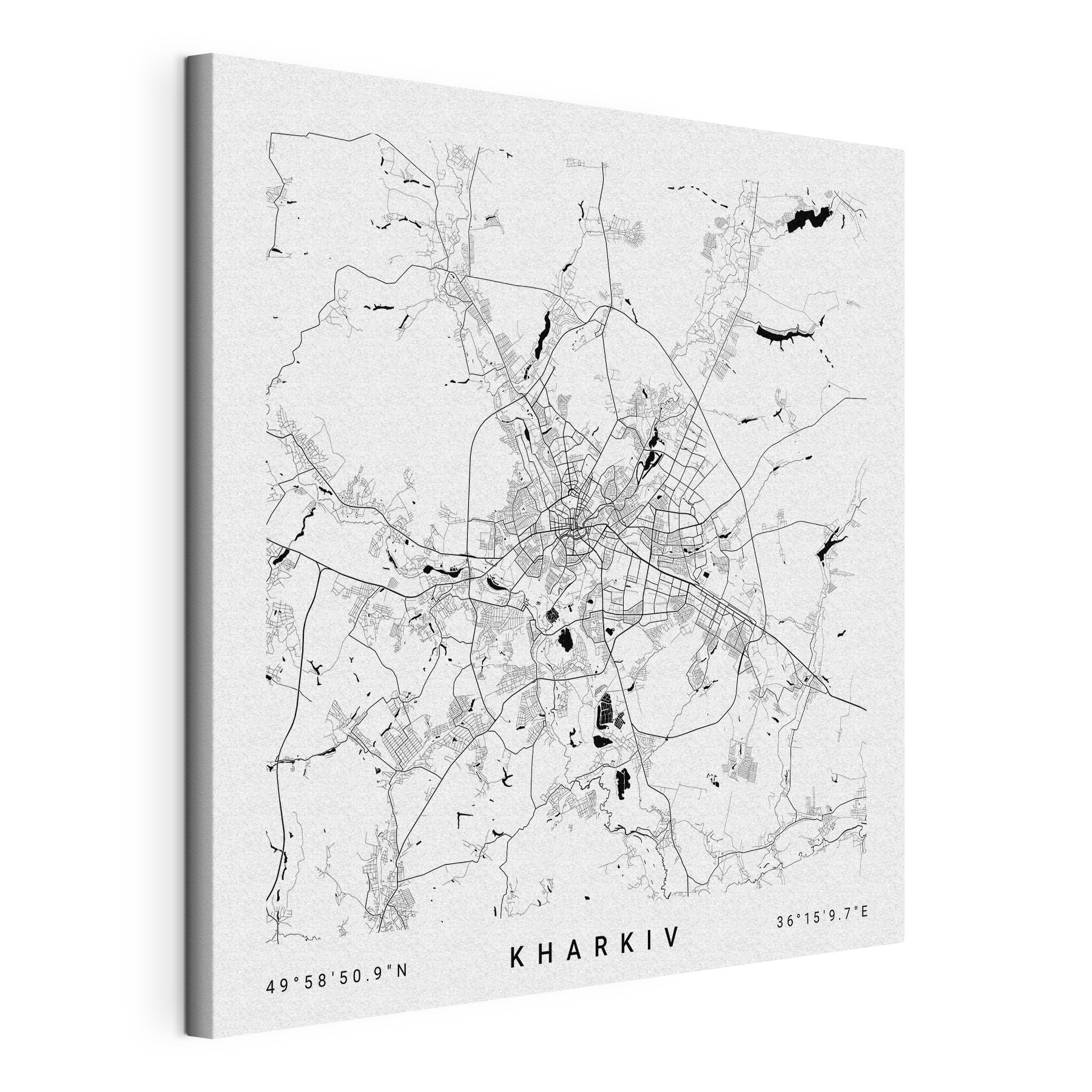 Map of a city