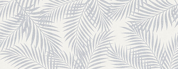 Pattern of leaves on a white background