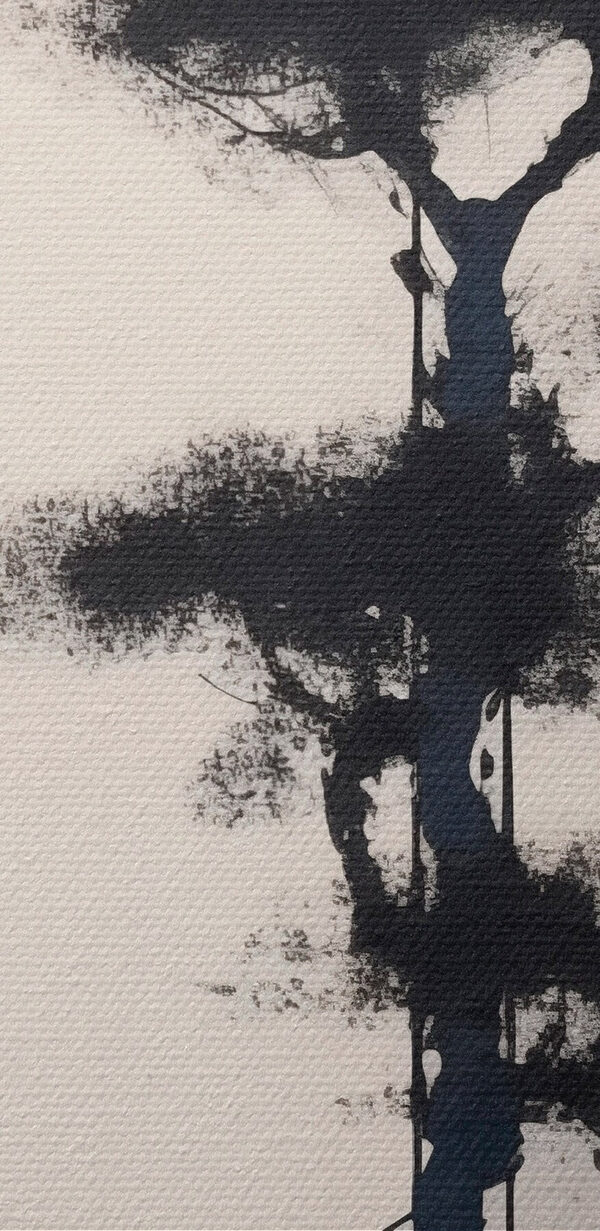 Tree with a circle and lines Tree with a circle and lines