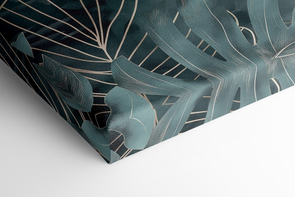- Elegant leaves in soft colors - Elegant leaves in soft colors