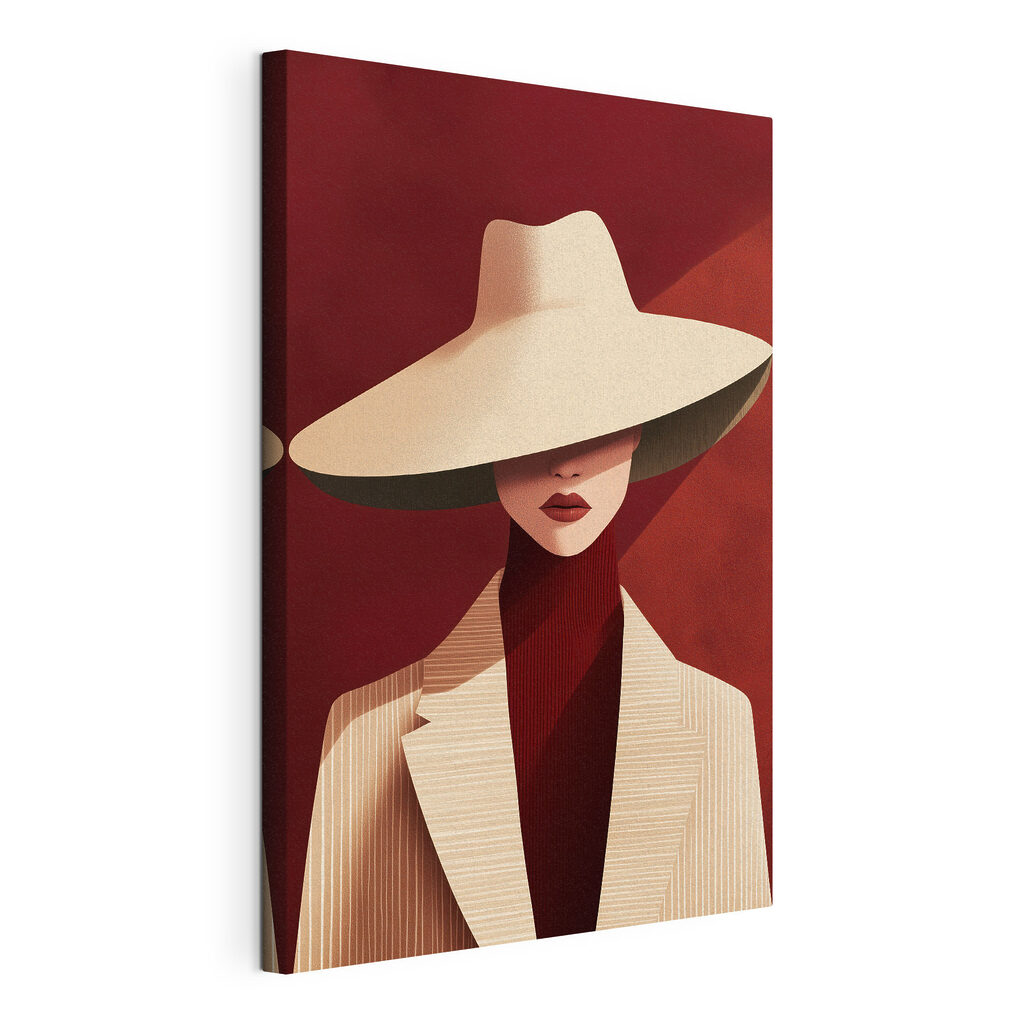Woman wearing a hat Woman wearing a hat